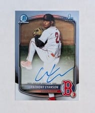2025 Bowman Draft Chrome Prospect Autograph Anthony Eyanson #CPA-AE card