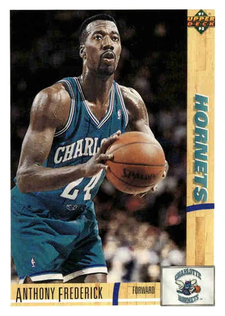 1991 Upper Deck Anthony Frederick #432 card