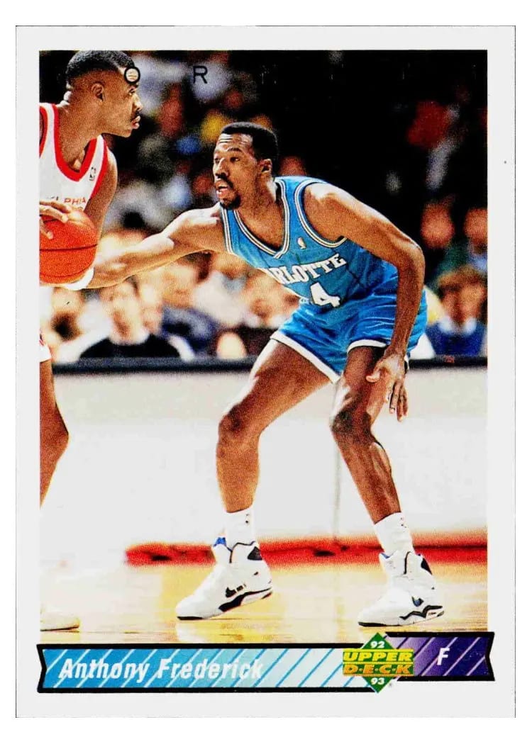 1992 Upper Deck Anthony Frederick #27 card