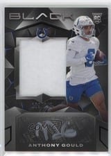 2024 Panini Black Rookie Patch Autographs Anthony Gould #235 card
