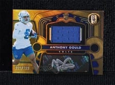 2024 Panini Gold Standard Rookie Jersey Autographs Anthony Gould #242 card
