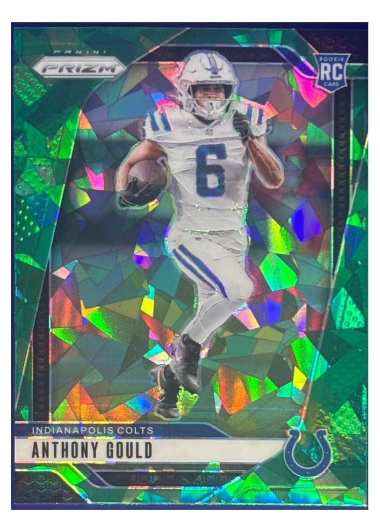 2024 Panini Prizm Base Set Anthony Gould Green Ice #305 card
