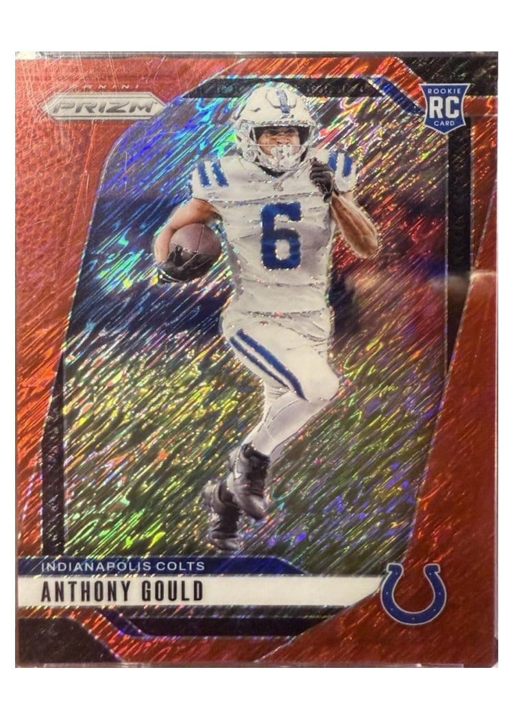 2024 Panini Prizm Base Set Anthony Gould Red Shimmer #305 card