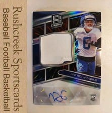 2024 Panini Spectra Rookie Patch Autographs Anthony Gould #240 card