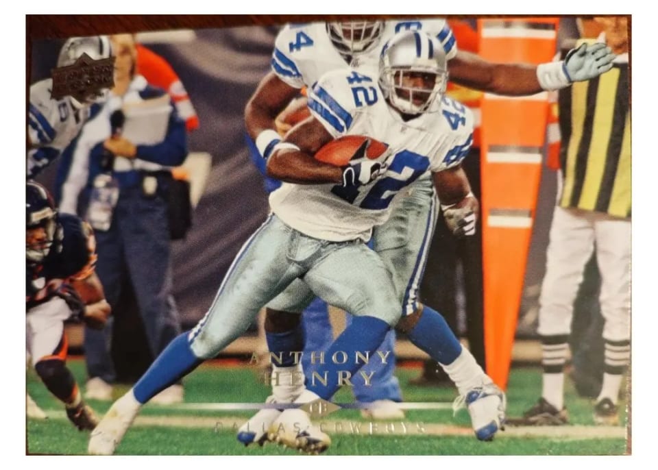 2008 Upper Deck Anthony Henry #45 card