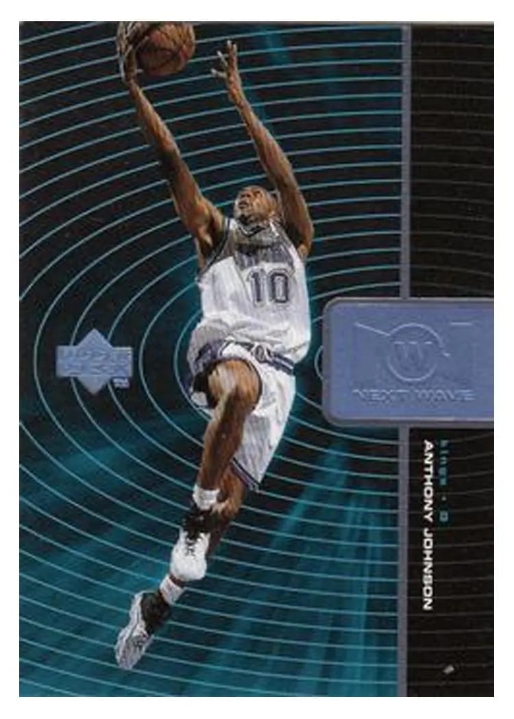 1998 Upper Deck Next Wave Anthony Johnson #NW29 card