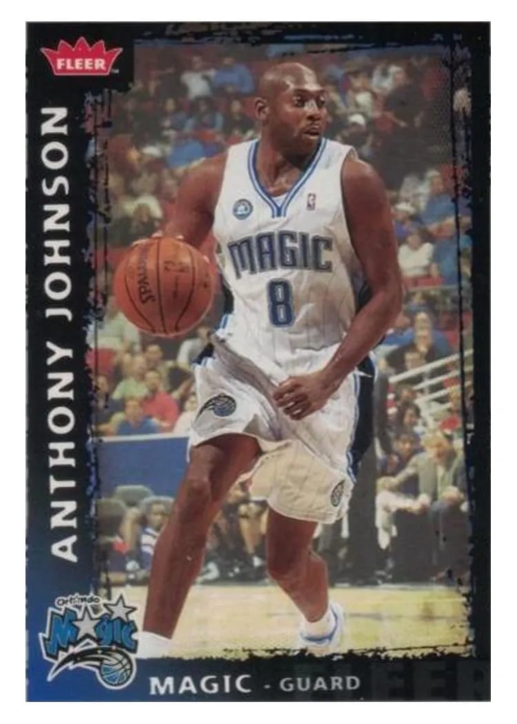 2008 Fleer Anthony Johnson #21 card