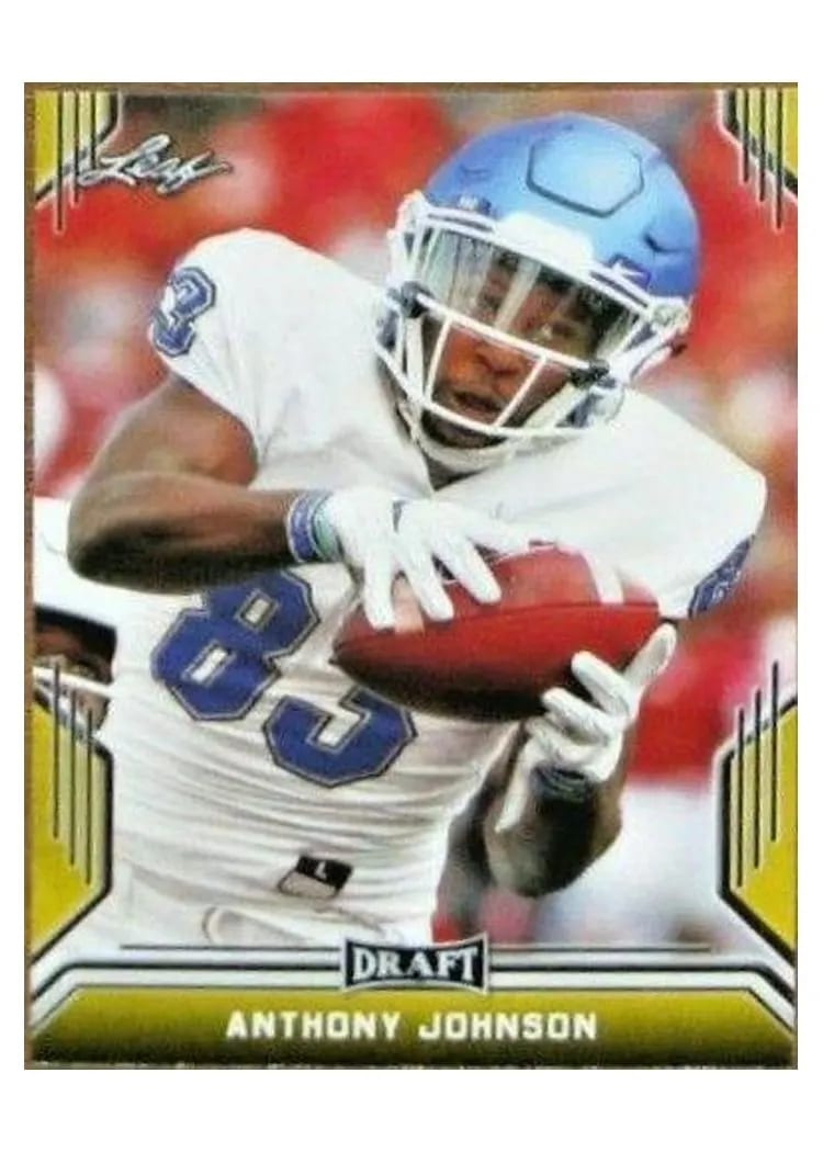 2019 Leaf Draft Anthony Johnson #3 card