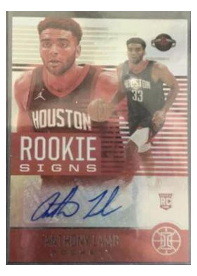 2020-21 Panini Illusions Rookie Signs Anthony Lamb #RS-ALM card