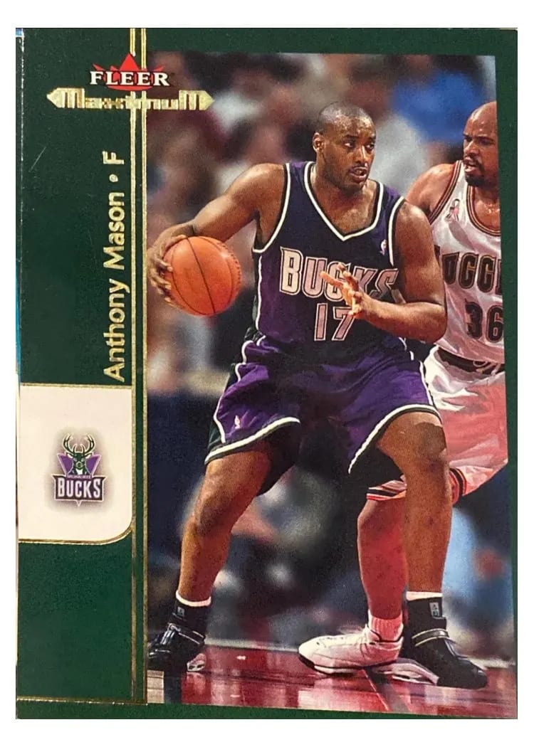 2001 Fleer Maximum Anthony Mason #76 card