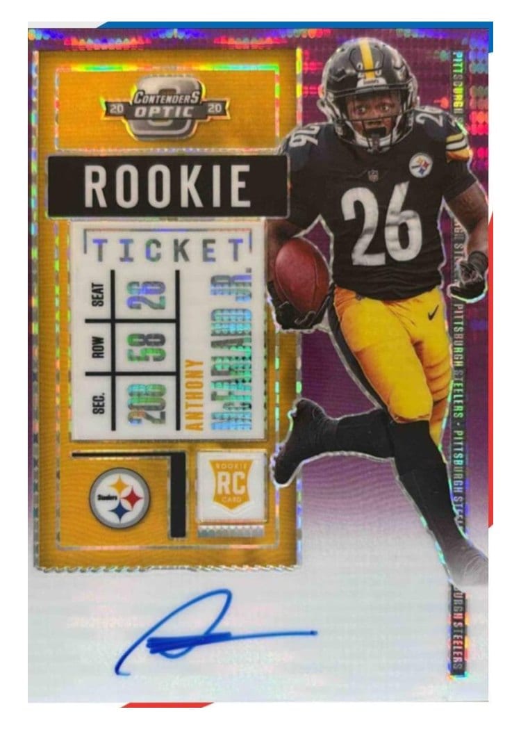 2020 Panini Contenders Optic Base Set Anthony McFarland Jr #137 card