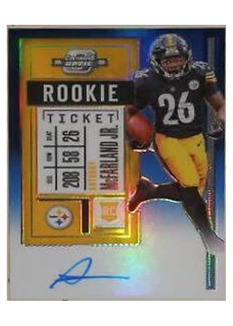 2020 Panini Contenders Optic Base Set Anthony McFarland Jr #137 card