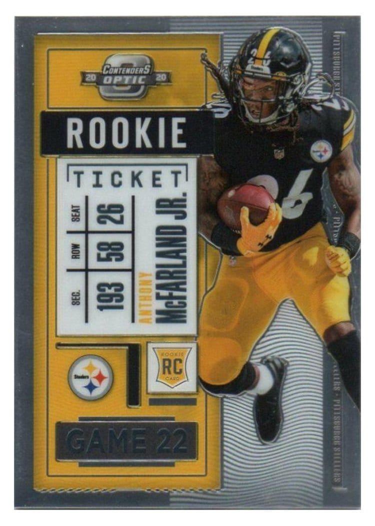 2020 Panini Contenders Optic Base Set Anthony McFarland Jr #60 card