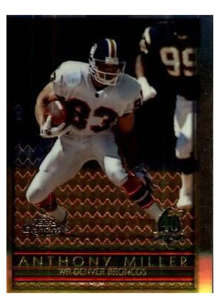 1996 Topps Chrome Anthony Miller #8 card