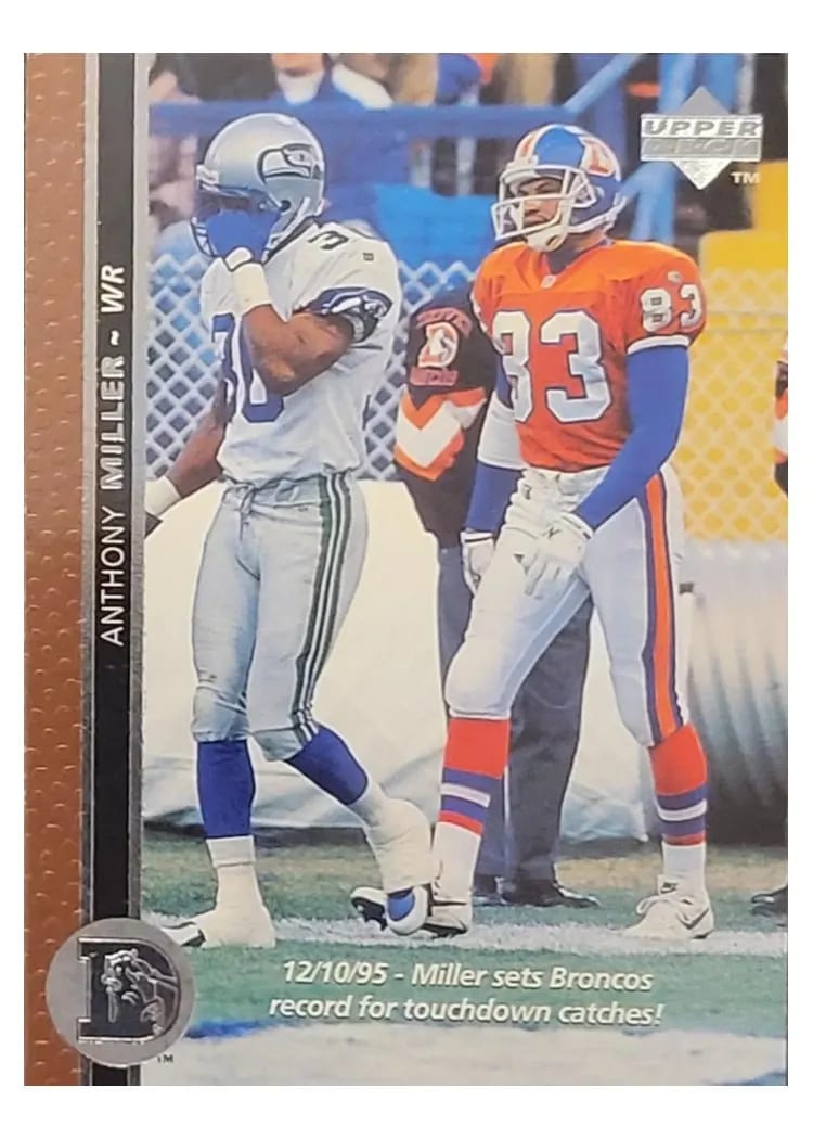 1996 Upper Deck Anthony Miller #129 card