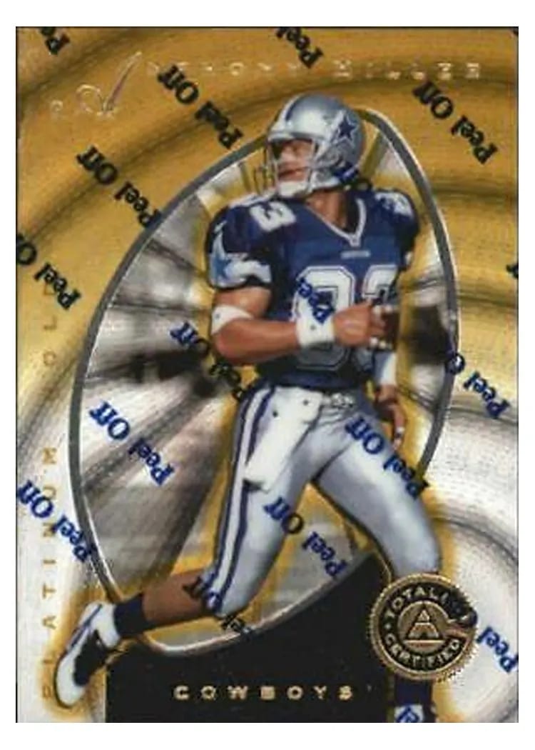 1997 Pinnacle Totally Certified Anthony Miller #86 card
