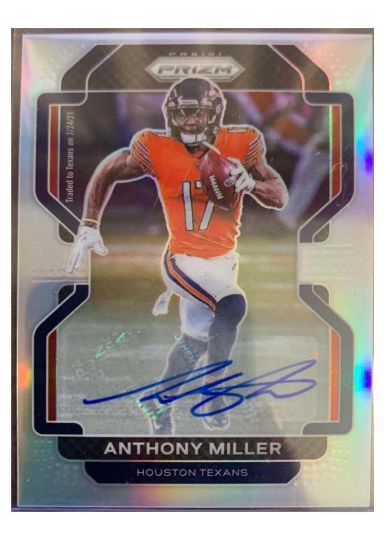 2021 Panini Prizm Base Set Anthony Miller #158 card