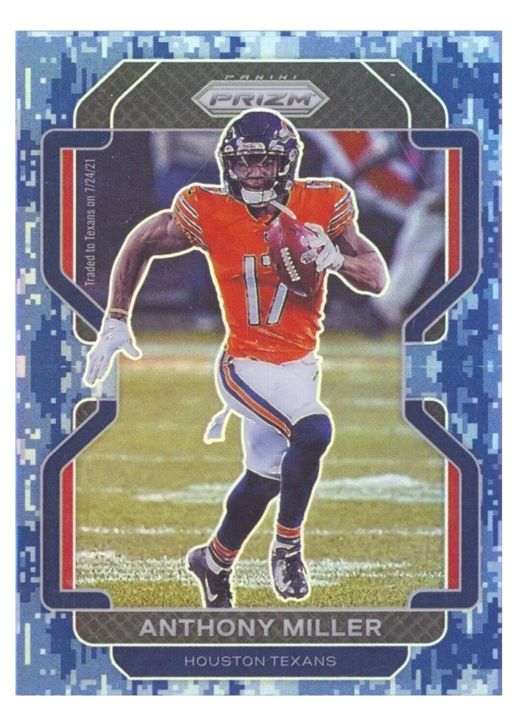 2021 Panini Prizm Base Set Anthony Miller #158 card