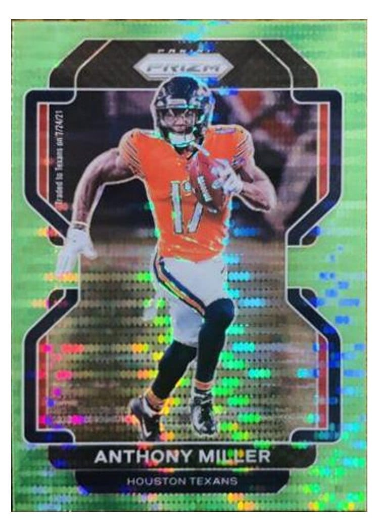 2021 Panini Prizm Base Set Anthony Miller #158 card