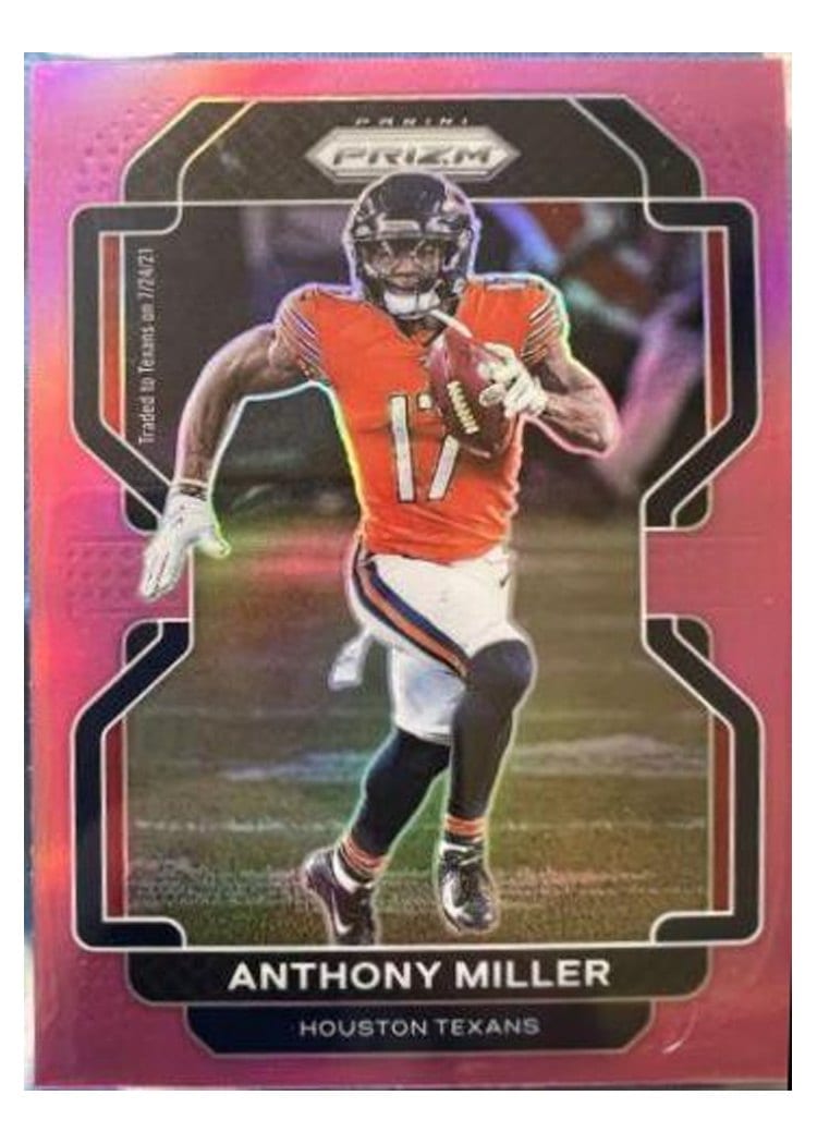 2021 Panini Prizm Base Set Anthony Miller #158 card