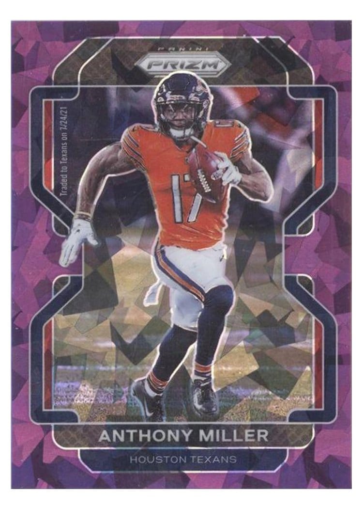 2021 Panini Prizm Base Set Anthony Miller #158 card