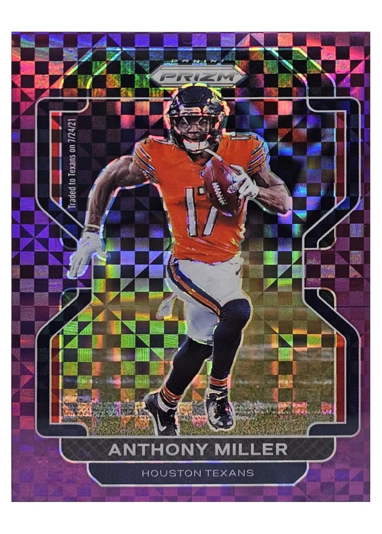 2021 Panini Prizm Base Set Anthony Miller #158 card