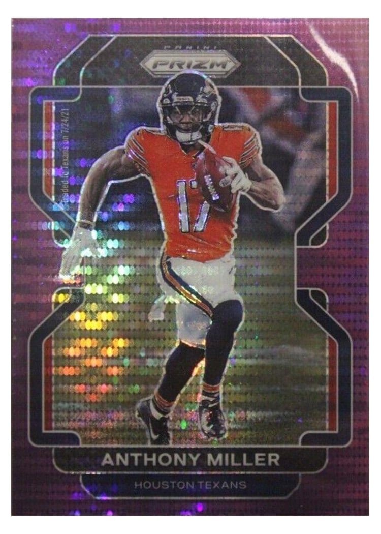 2021 Panini Prizm Base Set Anthony Miller #158 card