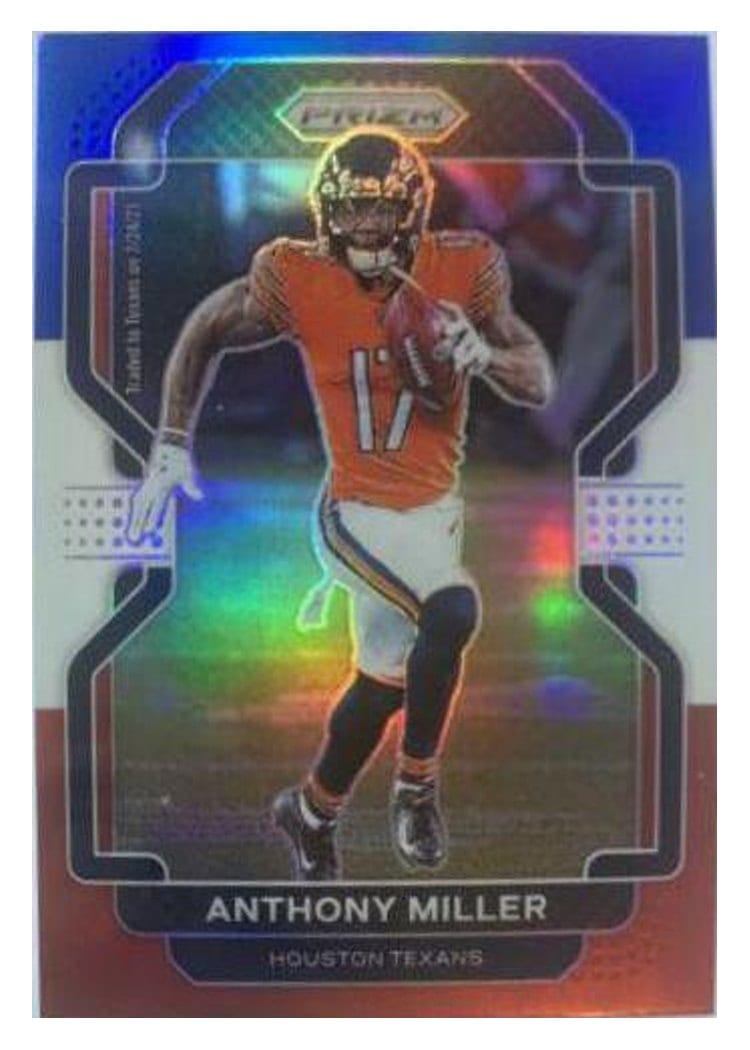 2021 Panini Prizm Base Set Anthony Miller #158 card