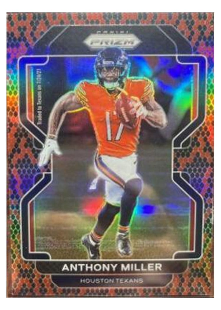 2021 Panini Prizm Base Set Anthony Miller #158 card