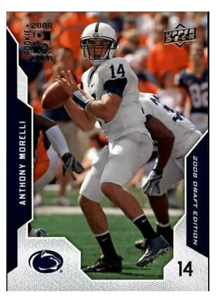 2008 Upper Deck Draft Edition Anthony Morelli #1 card
