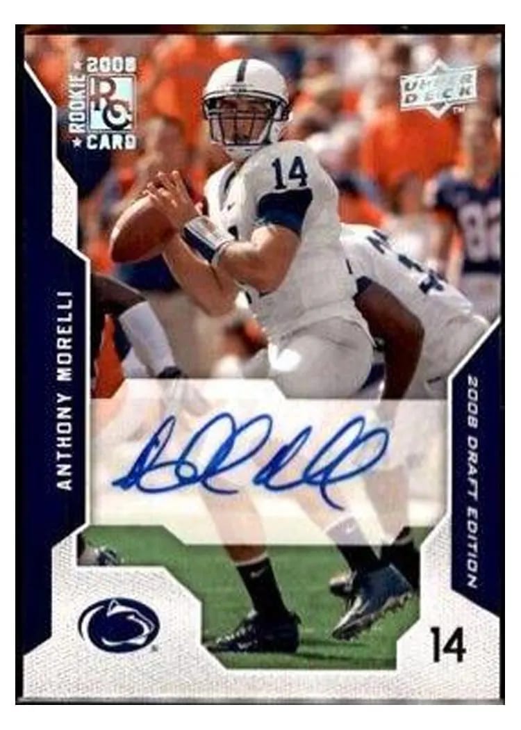2008 Upper Deck Draft Edition Anthony Morelli #1 card