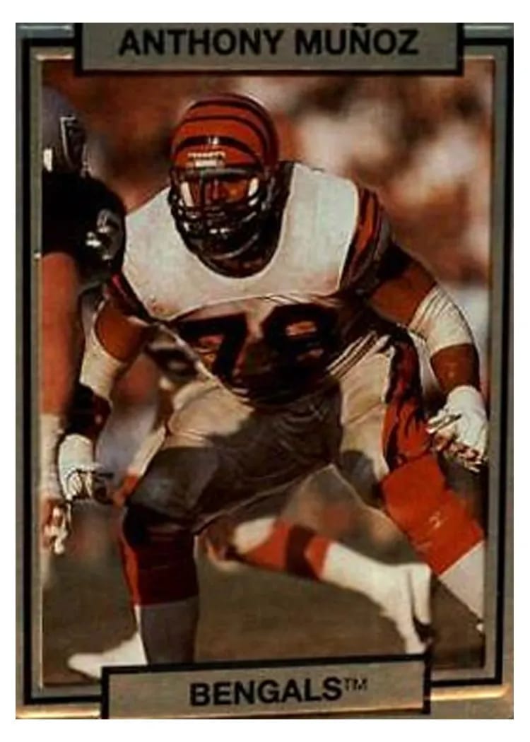 1990 Action Packed Anthony Munoz #38 card