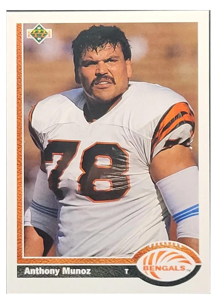 1991 Upper Deck Anthony Munoz #209 card