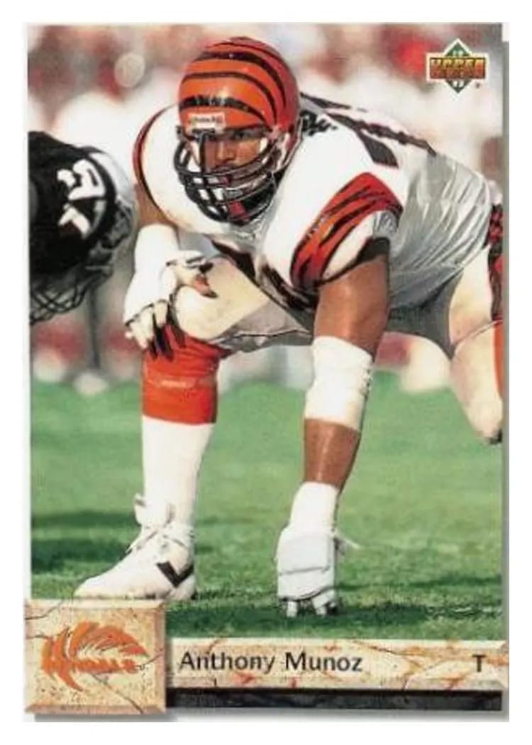 1992 Upper Deck Anthony Munoz #109 card