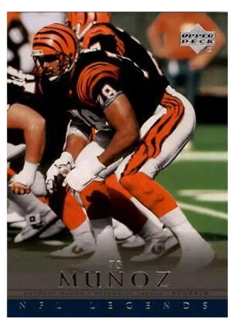 2000 Upper Deck Legends Anthony Munoz #9 card