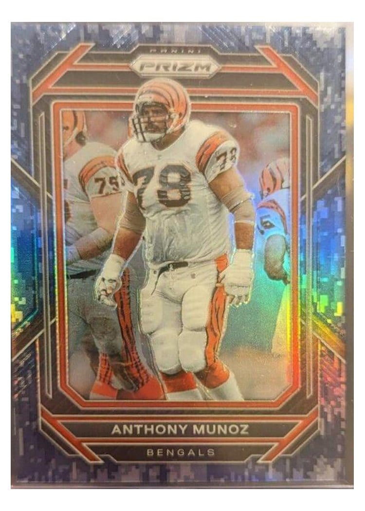 2022 Panini Prizm Base Set Anthony Munoz #65 card