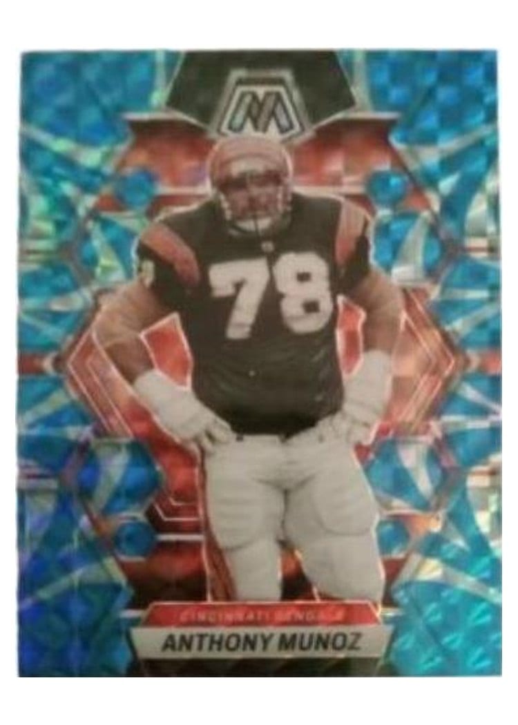 2023 Panini Mosaic Base Set Anthony Munoz Reactive Blue #45 card