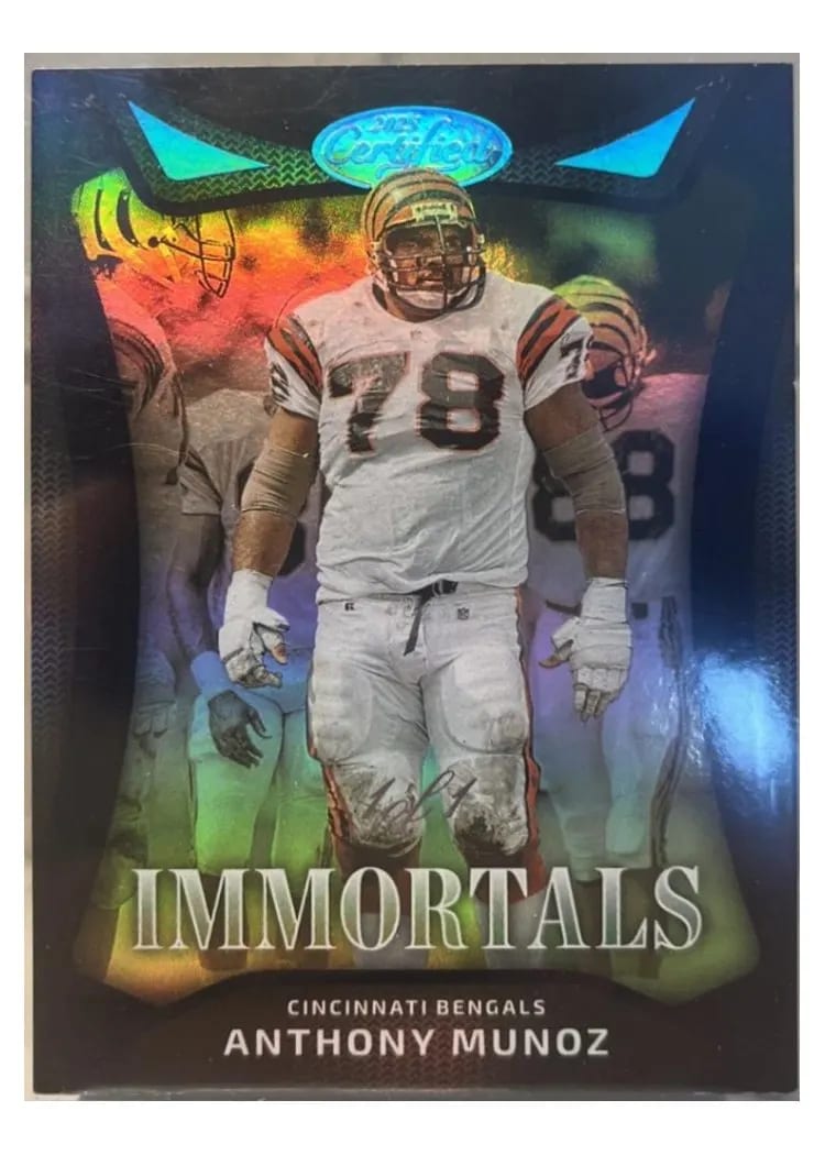 2025 Panini Certified Immortals Anthony Munoz #IM-AMZ card