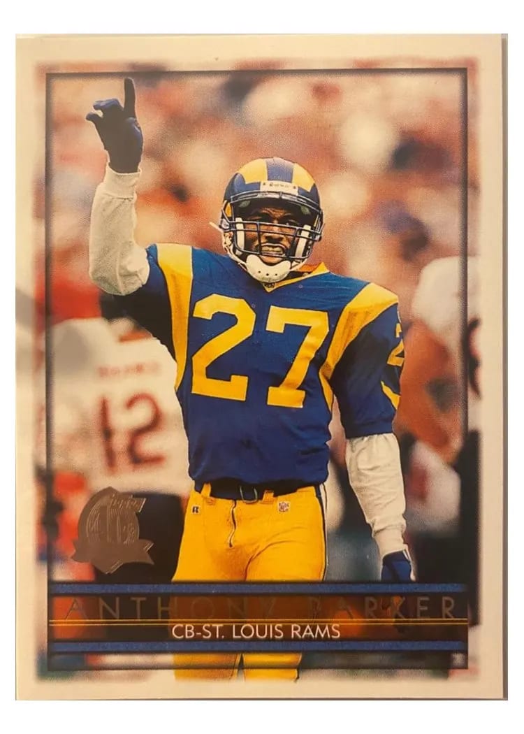 1996 Topps Anthony Parker #46 card