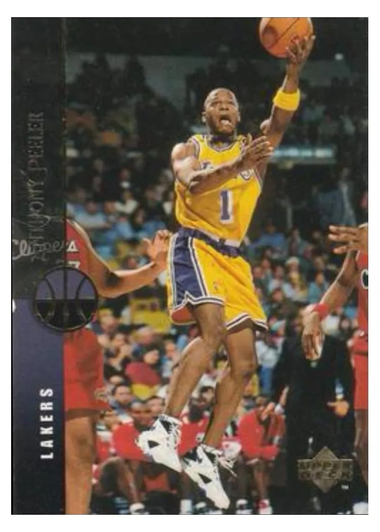 1994 Upper Deck Anthony Peeler #65 card
