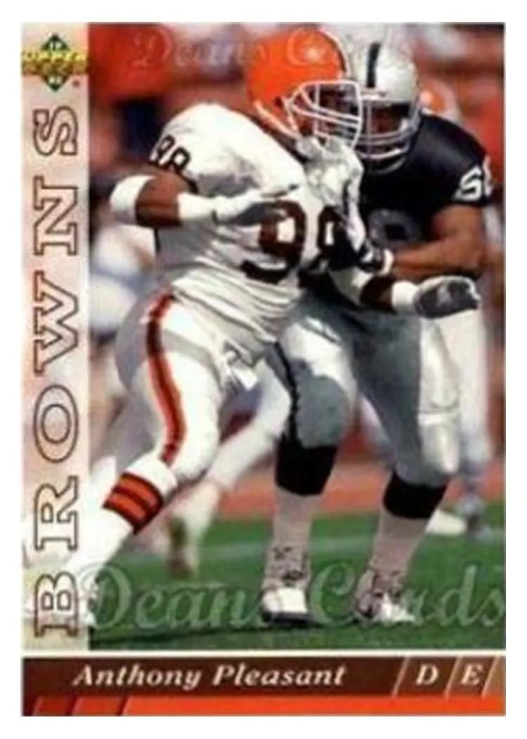 1993 Upper Deck Anthony Pleasant #195 card