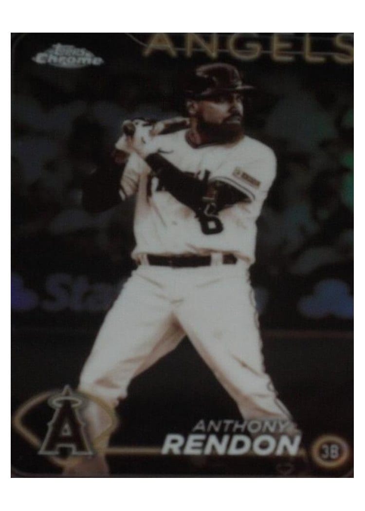 2024 Topps Chrome Base Set Anthony Rendon Sepia Refractor #61 card