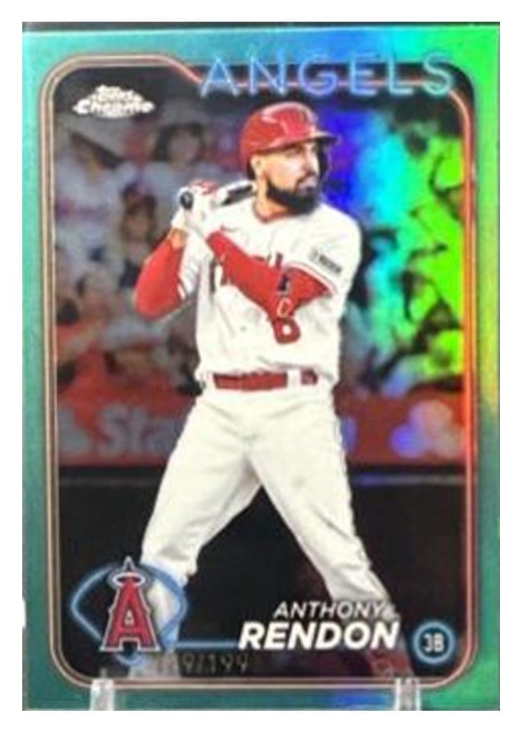 2024 Topps Chrome Base Set Anthony Rendon #61 card