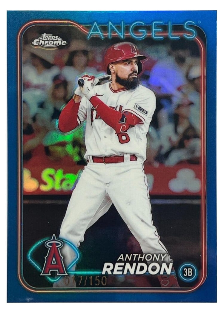 2024 Topps Chrome Base Set Anthony Rendon #61 card