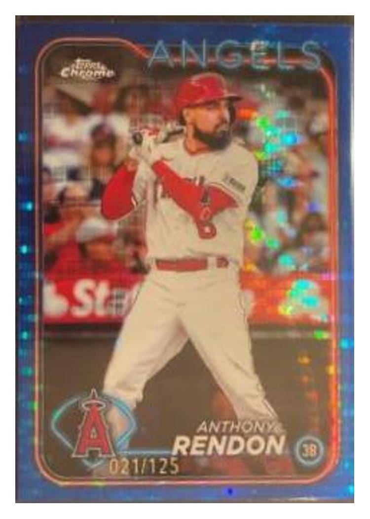 2024 Topps Chrome Base Set Anthony Rendon #61 card