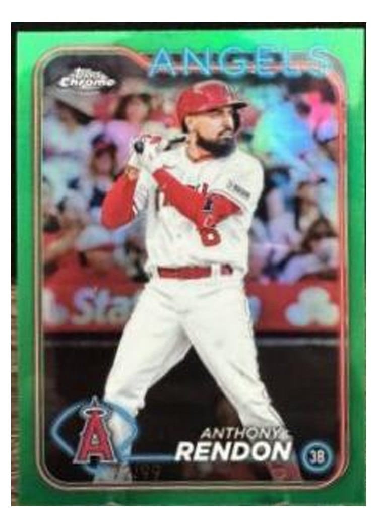 2024 Topps Chrome Base Set Anthony Rendon #61 card