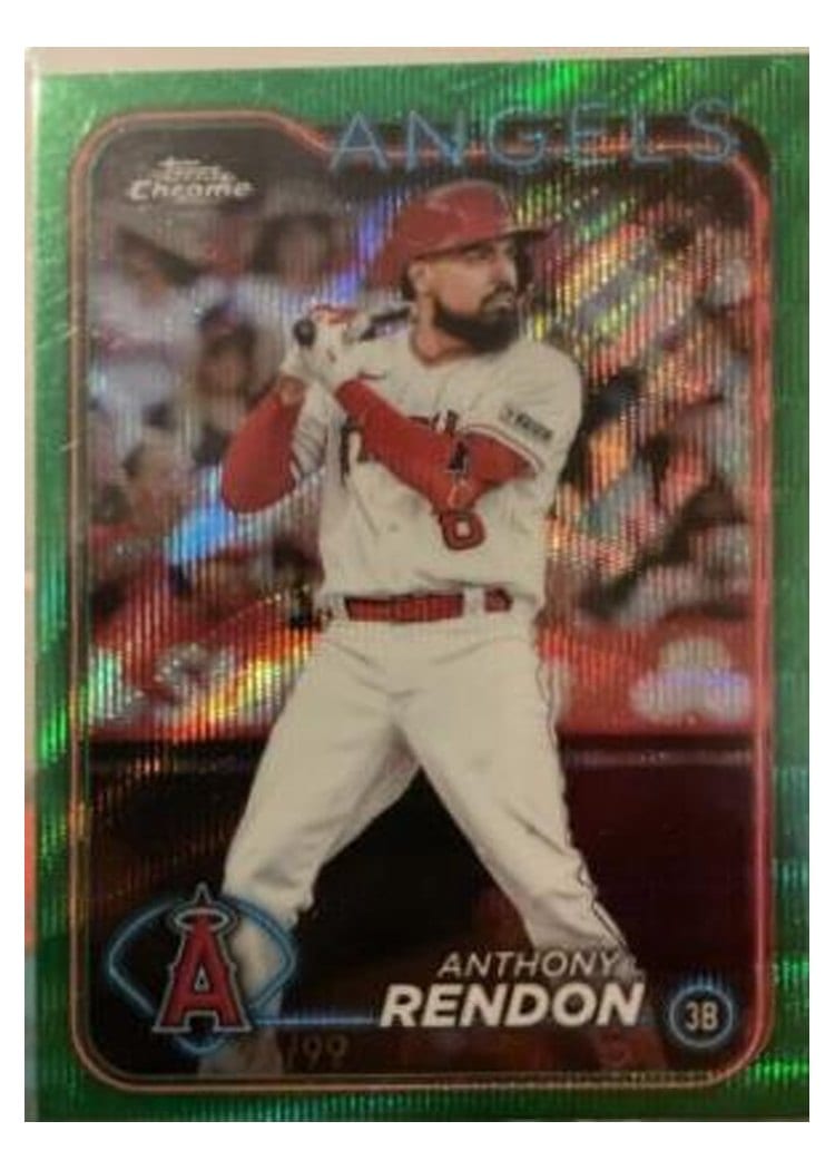 2024 Topps Chrome Base Set Anthony Rendon #61 card