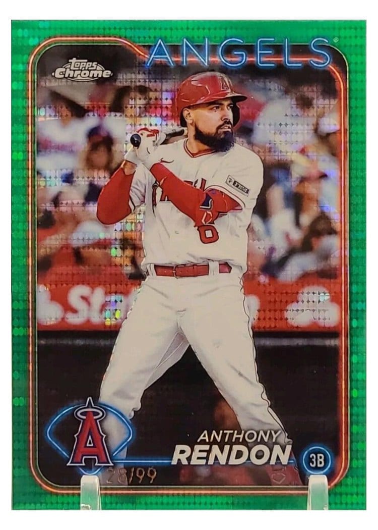 2024 Topps Chrome Base Set Anthony Rendon #61 card