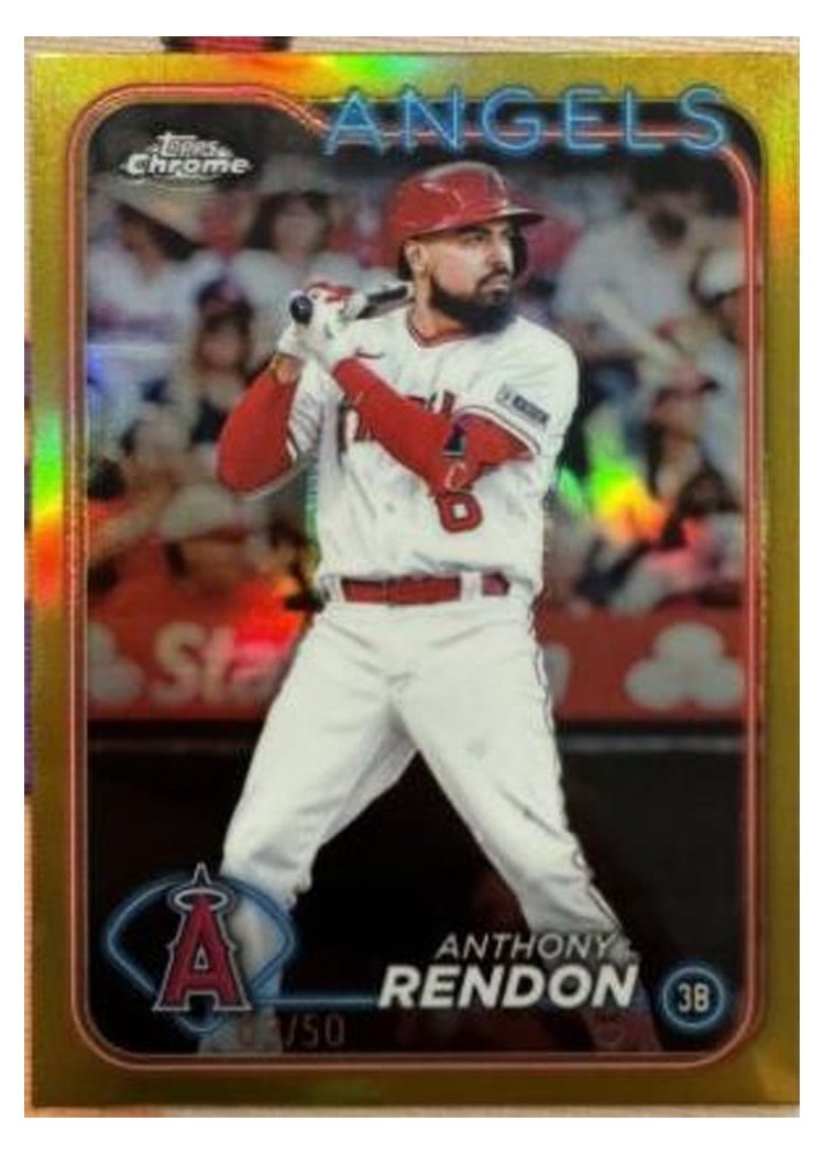 2024 Topps Chrome Base Set Anthony Rendon #61 card