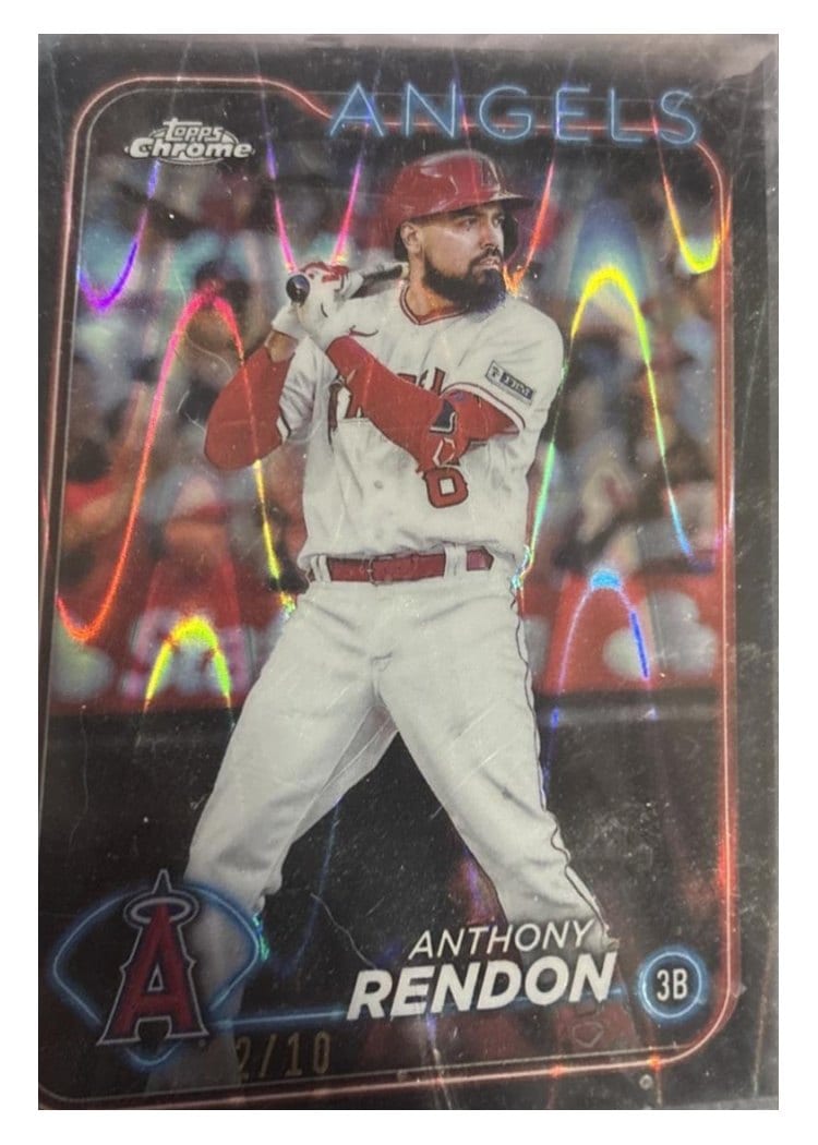 2024 Topps Chrome Base Set Anthony Rendon #61 card